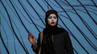 گزارش تصویری صبا از «نمایش تن سایه» گزارش تصویری صبا از «نمایش تن سایه»