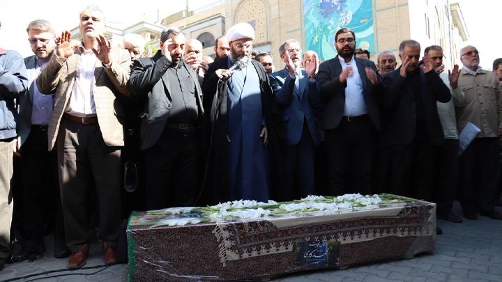 مراسم تشییع پیکر زنده یاد محمد کاسبی